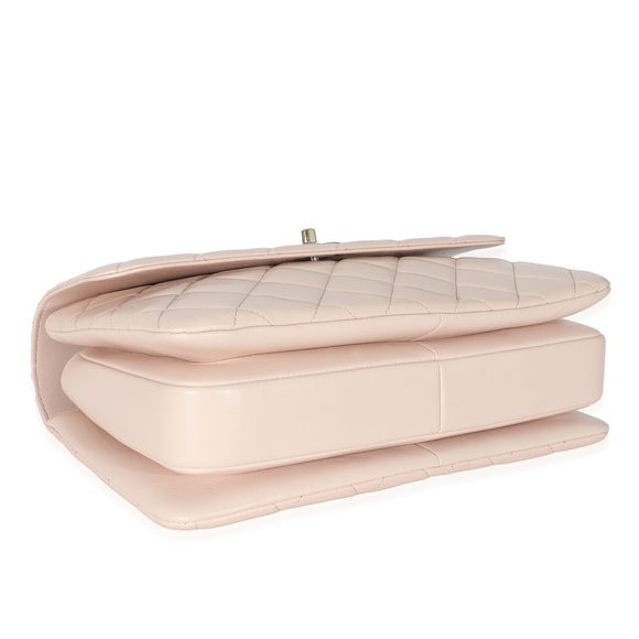 Chanel Pink Quilted Lambskin Medium Trendy CC Dual Top Handle Bag - Picture 5 of 5